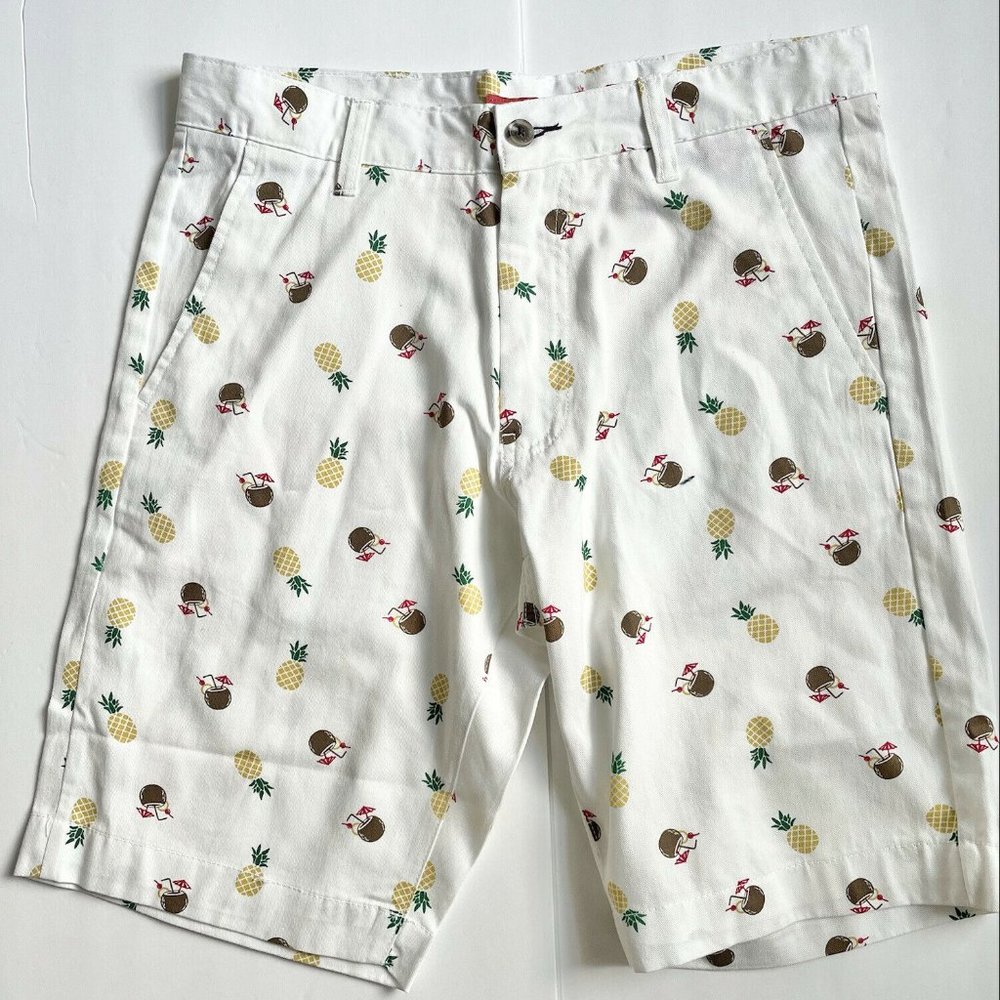 Bruno Milano Men's Size 30 Shorts Casual Pineapple